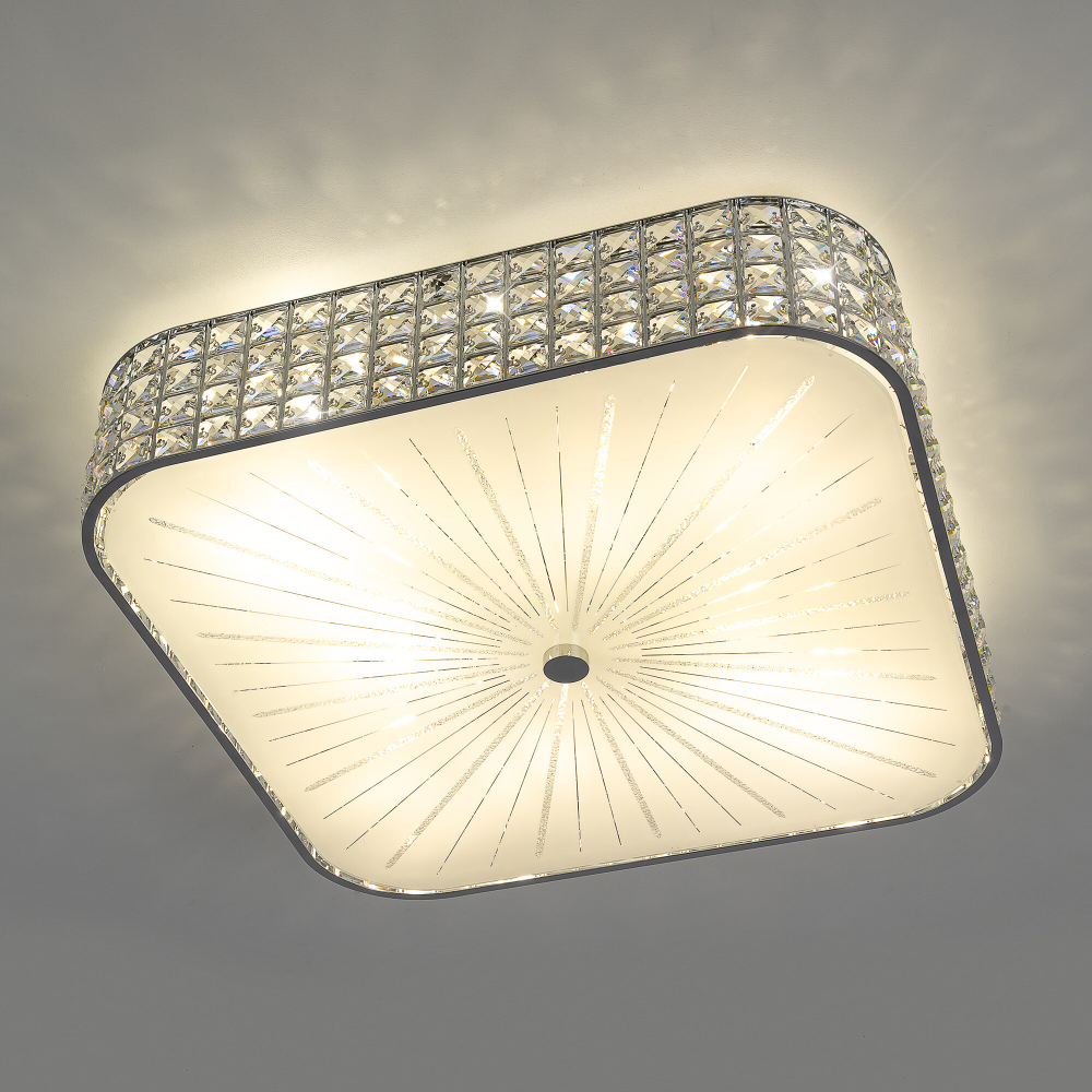 Citilux Портал CL324281 Люстра хрустальная Хром