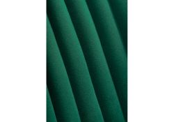 Стул на металлокаркасе Седа велюр зеленый / черный