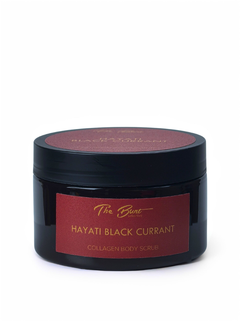 Коллагеновый гелевый скраб для тела Hayati Black Currant (бунт, Черная смор), ТМ BUNT