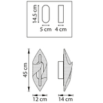 Настенный светодиодный светильник Lightstar Varese 731653