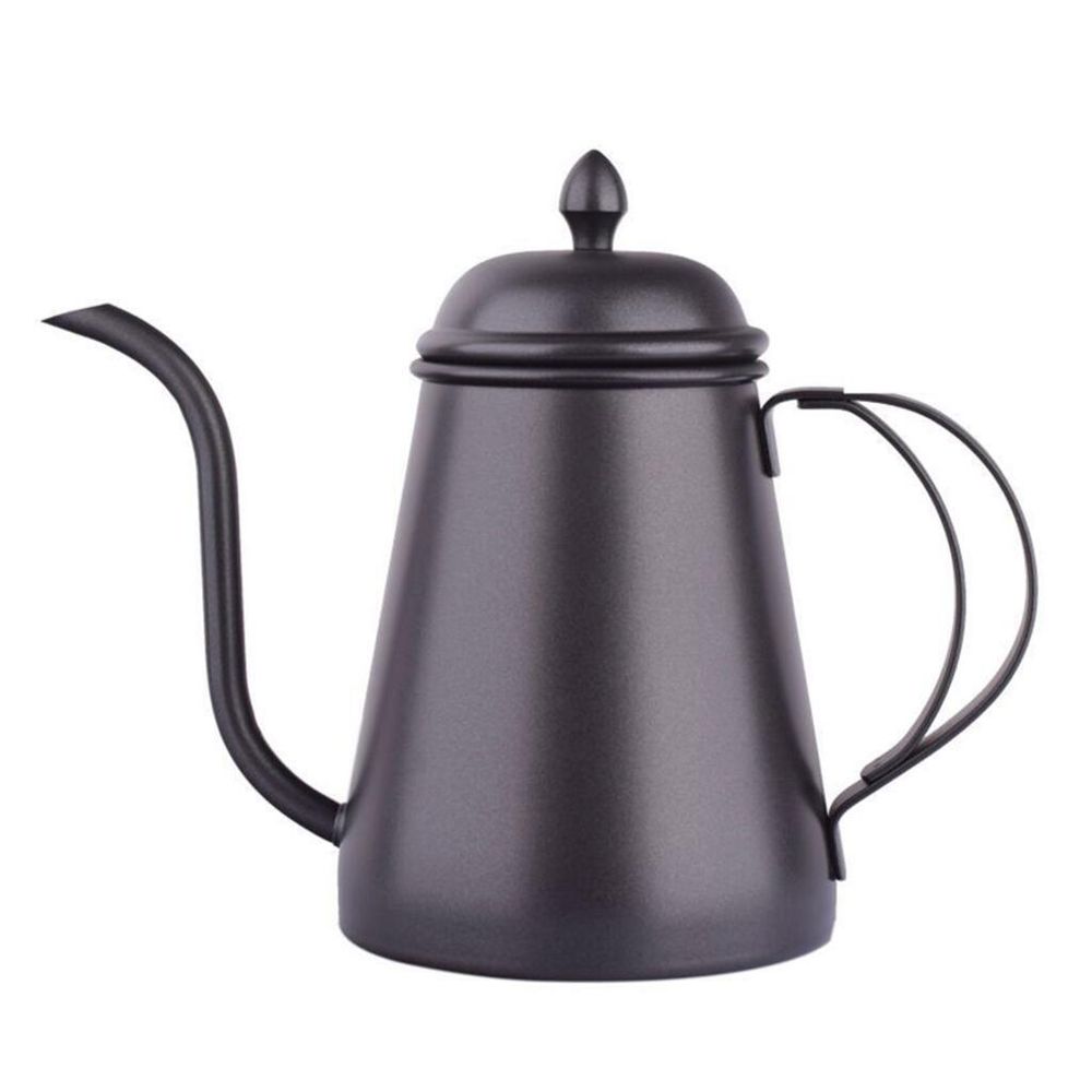 Кофейник чайник 1000 мл Бариста d 12,3/8,1 см h18 см нерж. сталь черный P.L. Proff Cuisine