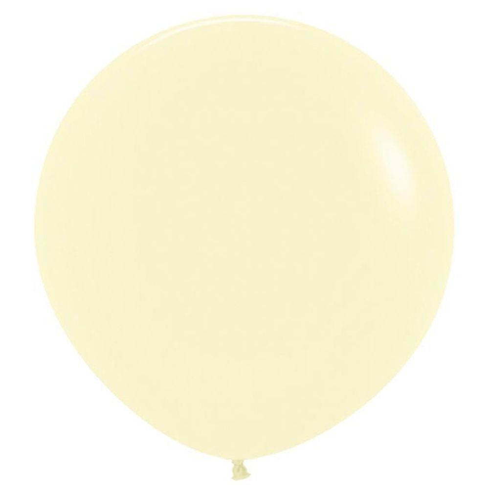 Шар 36&quot; Нежно-желтый, Пастель Матовый (Макаронс) / Yellow 620 Sp