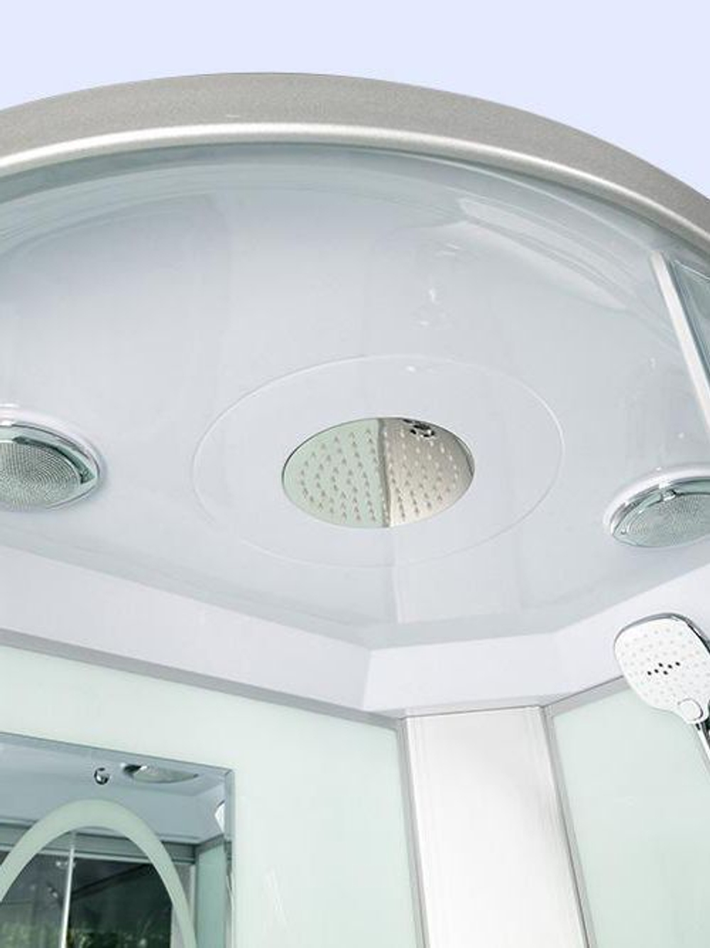 Душевая кабина WeltWasser  WW500 HALLE 1202 L 120х90 см,  прозрачное стекло, поддон низкий, крыша, левосторонняя