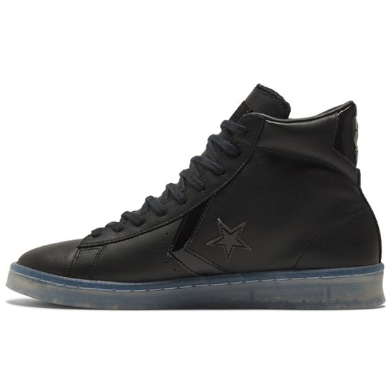 Converse Cons Pro Leather High&quot;Black Ice Black Clear&quot;