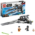 LEGO Star Wars: Перехватчик TIE Чёрного аса 75242 — Black Ace TIE Interceptor — Лего Звездные войны Стар Ворз