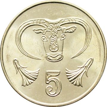 5 центов 2004 Кипр