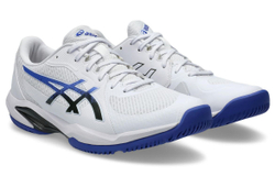 Мужские кроссовки теннисные Asics Solution Swift FF 2 - white/dark cobalt