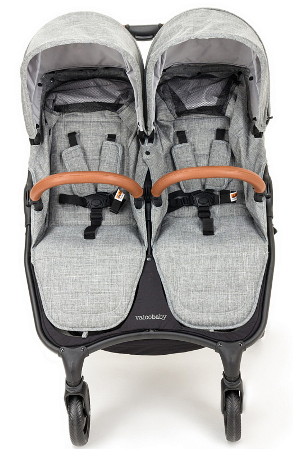 Детская коляска для двойни Valco baby Snap Duo Trend 2 в 1 Серый (Grey Marle)