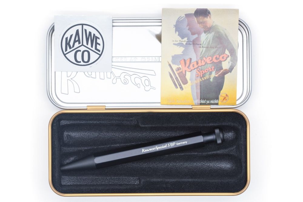 Шариковая ручка Kaweco Special "S" 1.0мм черная (10000532) 4