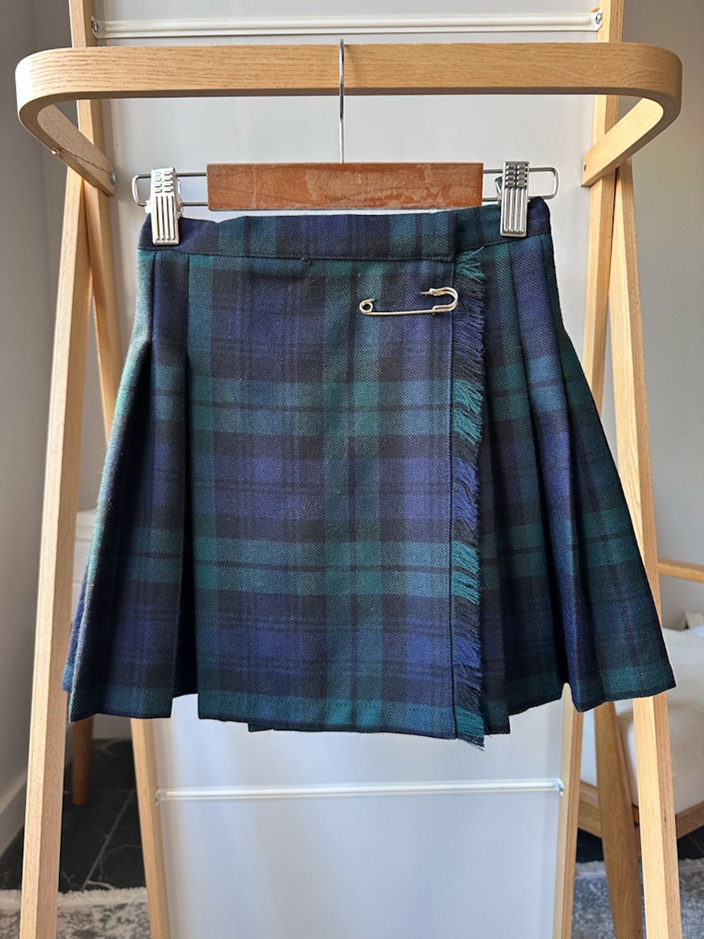 Шерстяная юбка в складку Dal Lago, 122