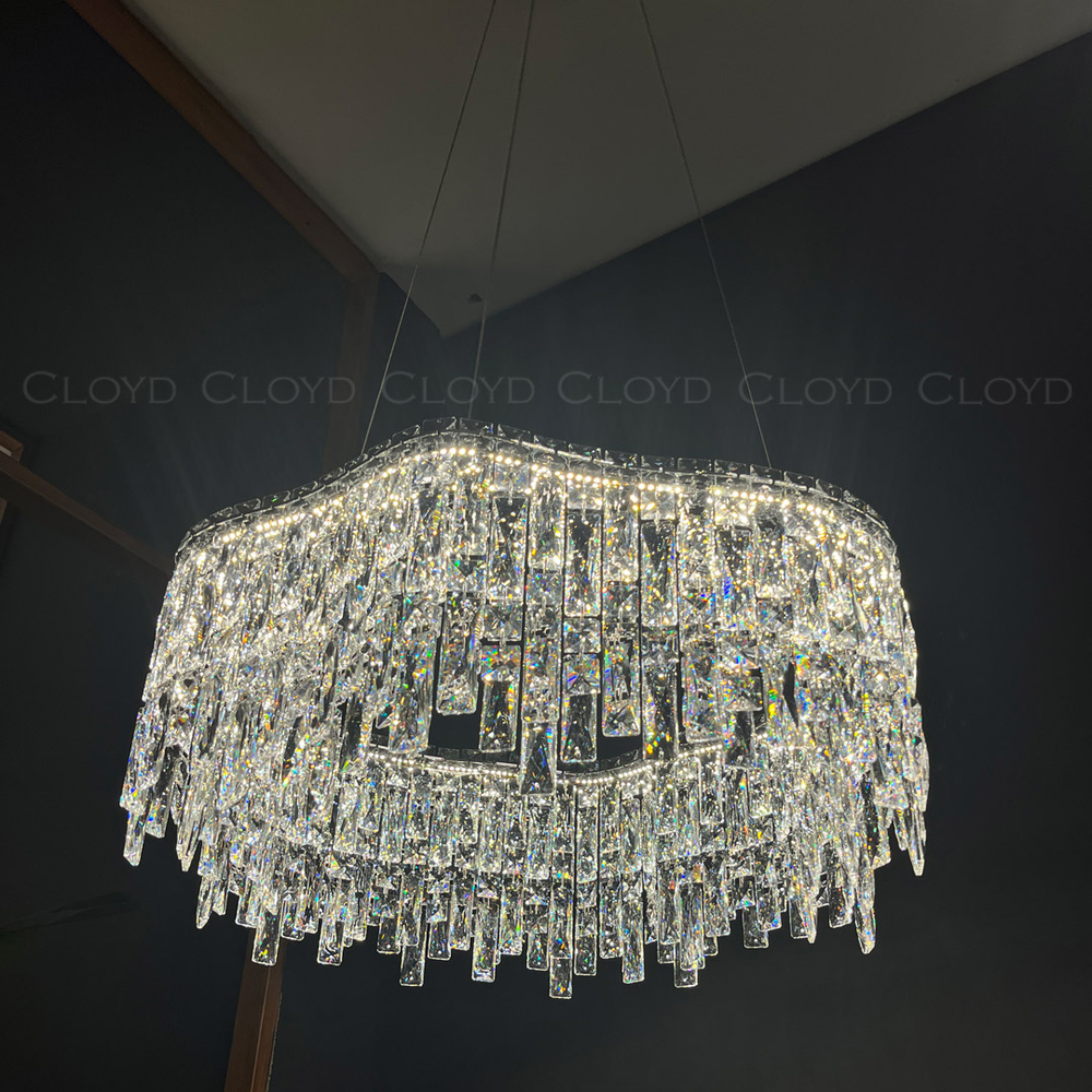 Люстра Cloyd ANTREA-A C1 / Ø62 см - хром (арт.11223)