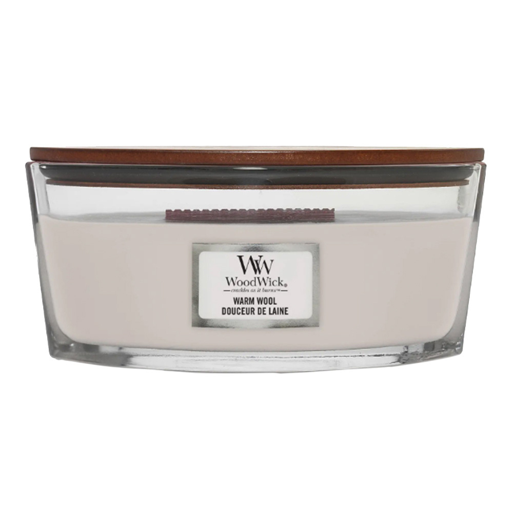 Свеча ароматическая WoodWick Warm Wool 453.6 г.