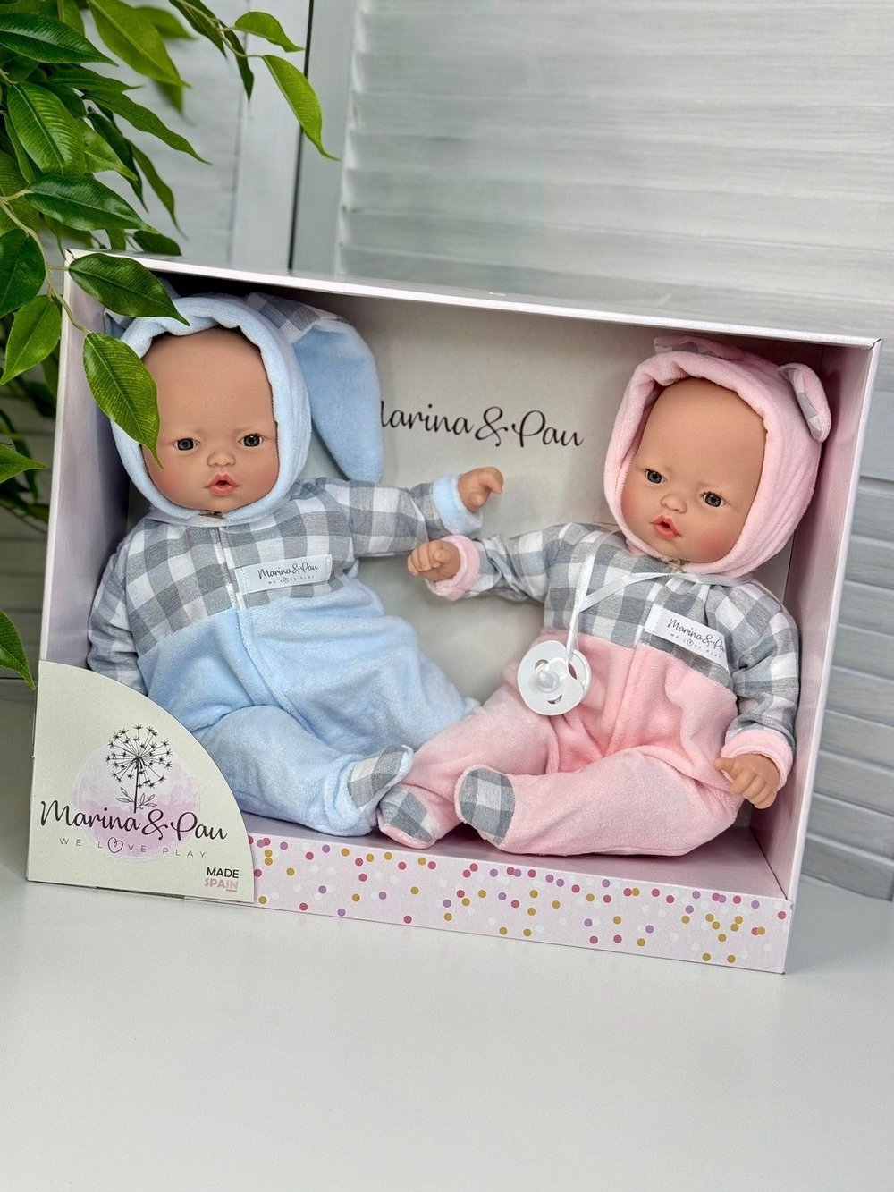 Набор Кукол 2шт Marina and Pau 40cм Pitus (M588)