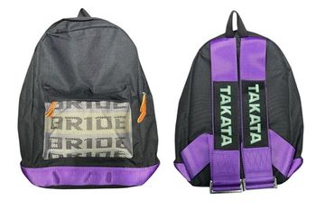 JDM рюкзак Bride ремни Takata фиолетовые