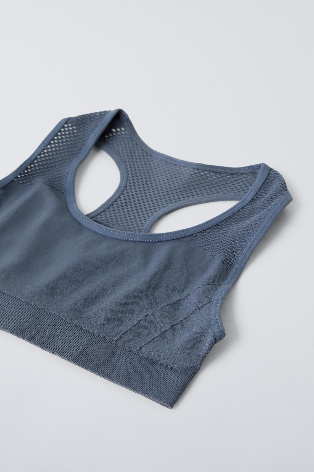 ZARA НАБОР ИЗ ДВУХ ТОПОВ SEAMLESS SPORT, РАЗНОЦВЕТНЫЙ