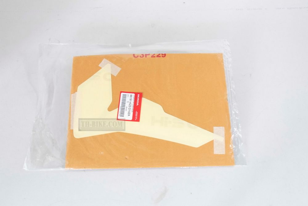 86191-KZZ-D10ZA. STRIPE, R. FR. SHROUD *TYPE1*. Honda CRF250L-M original decal on the radiator shroud