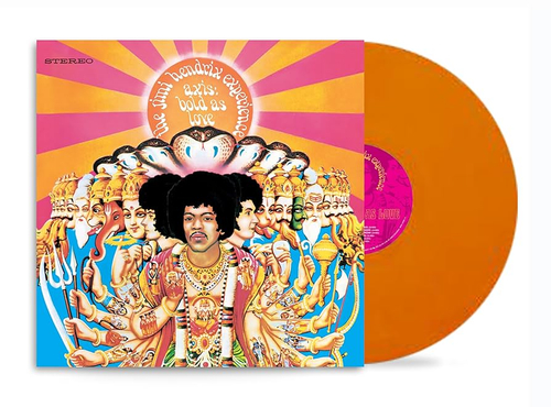 Jimi Hendrix - Axis: Bold As Love - National Album Day 2025, Electric Orange LP, Gatefold