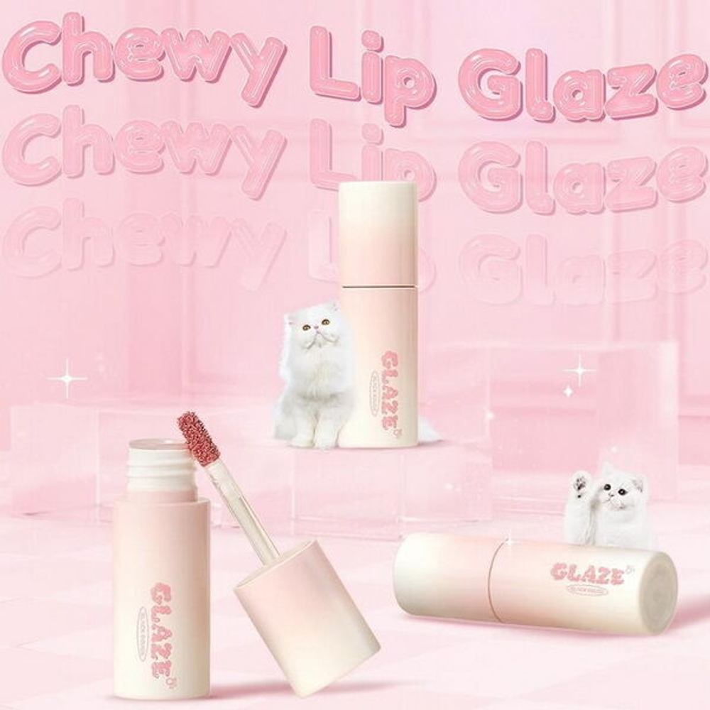Блеск для губ Black Rouge Chewy Lip Glaze #GZ01 Peach Blossom, 3.5г