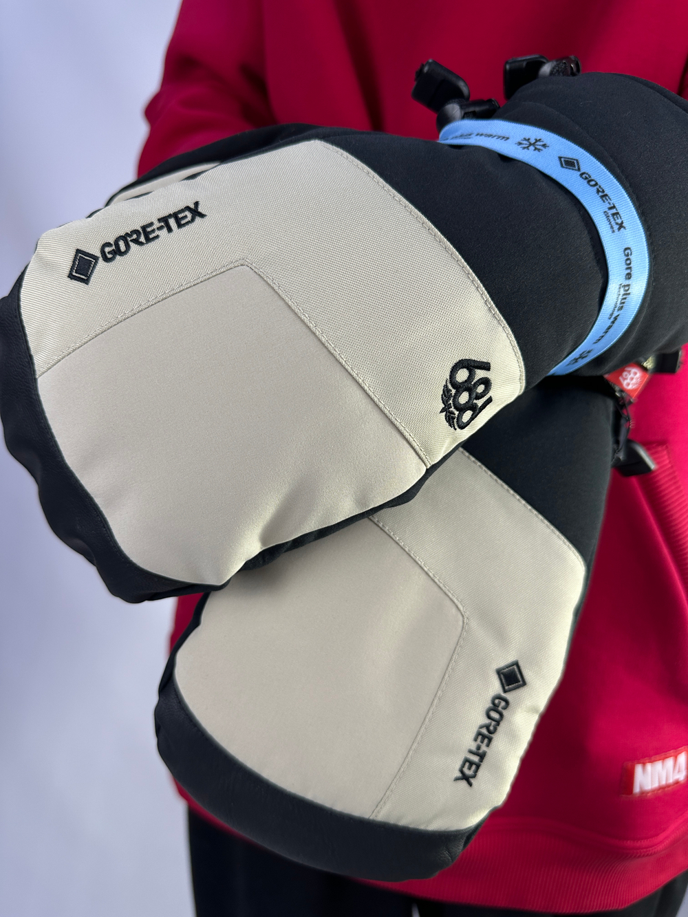 686 варежки MNS GORE-TEX LINEAR MITT (FW) (PUTTY)