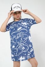 Туника для девочки Позитив-6 Виотекс ИНДИГО