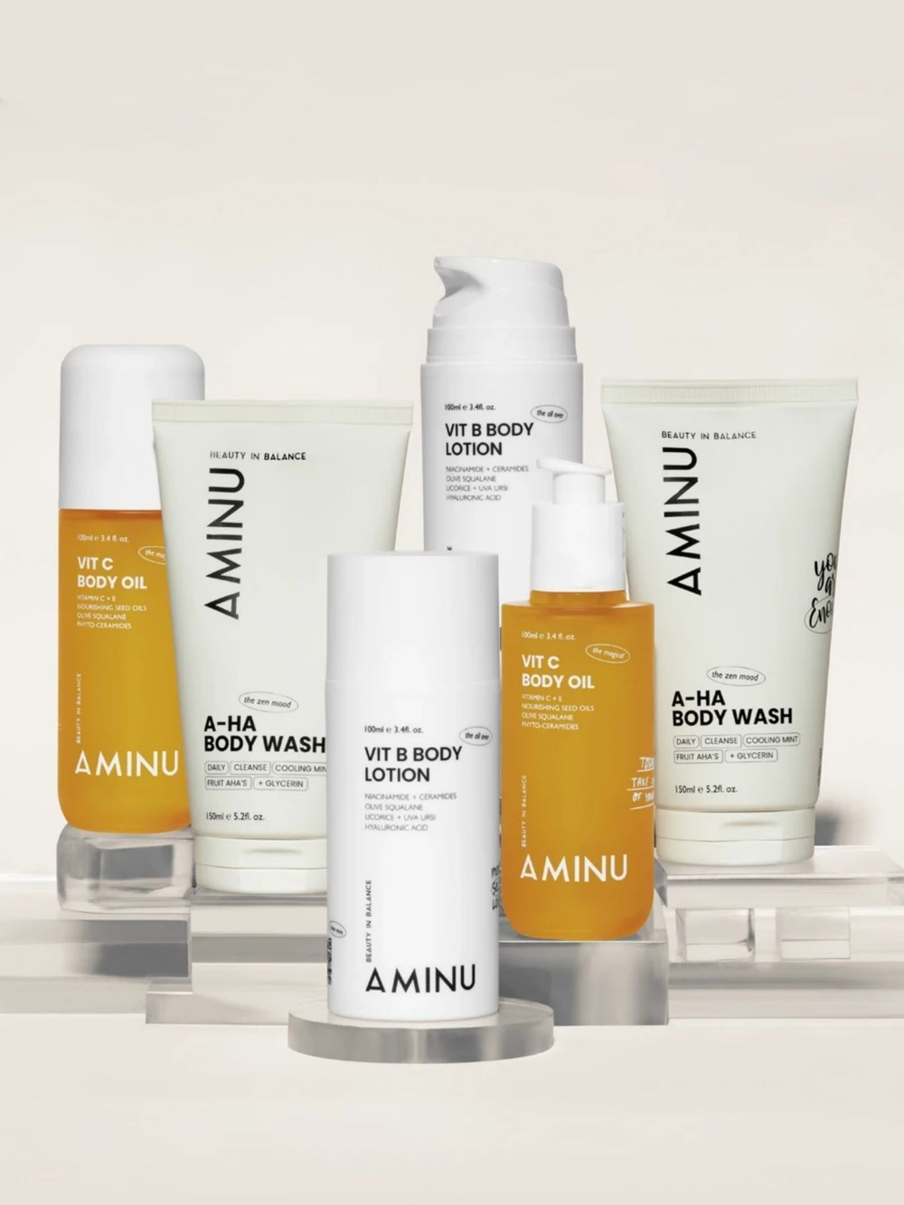 AMINU VIT C BODY OIL - масло для тела с витамином С, 100 мл