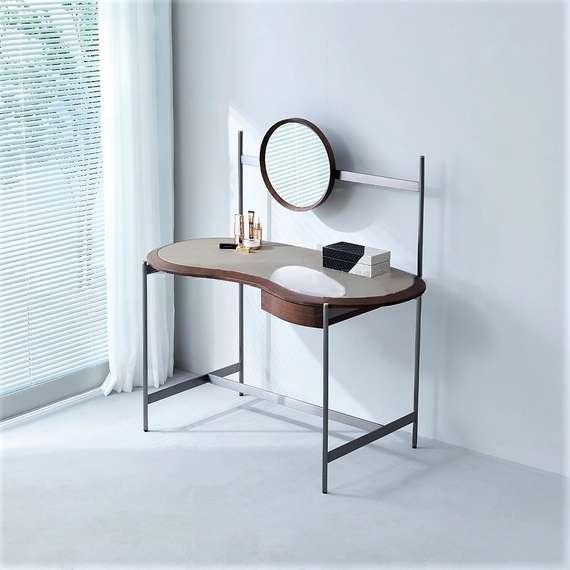 Консоль с зеркалом J15, 130х132 см, орех