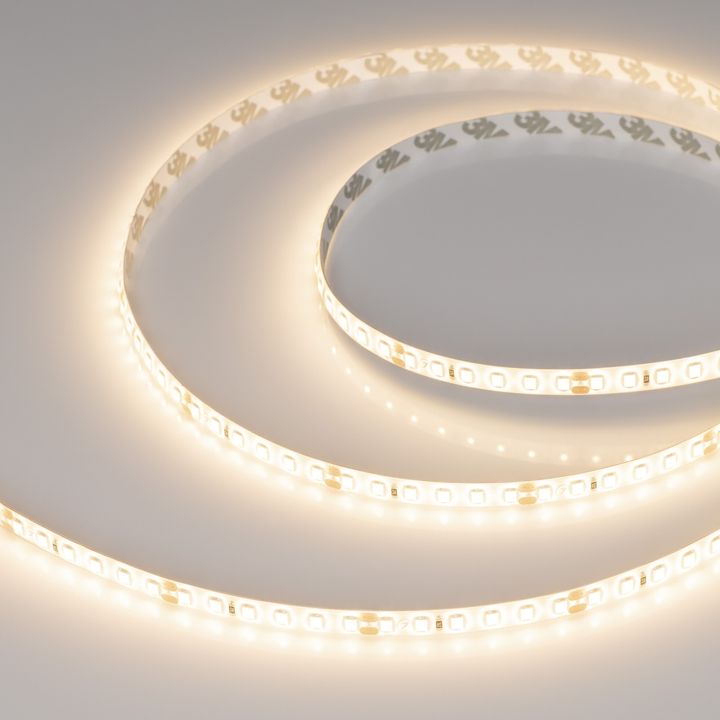 Светодиодная влагозащищенная лента Arlight 14,4W/m 120LED/m 2835SMD теплый белый 5M 020532(2)