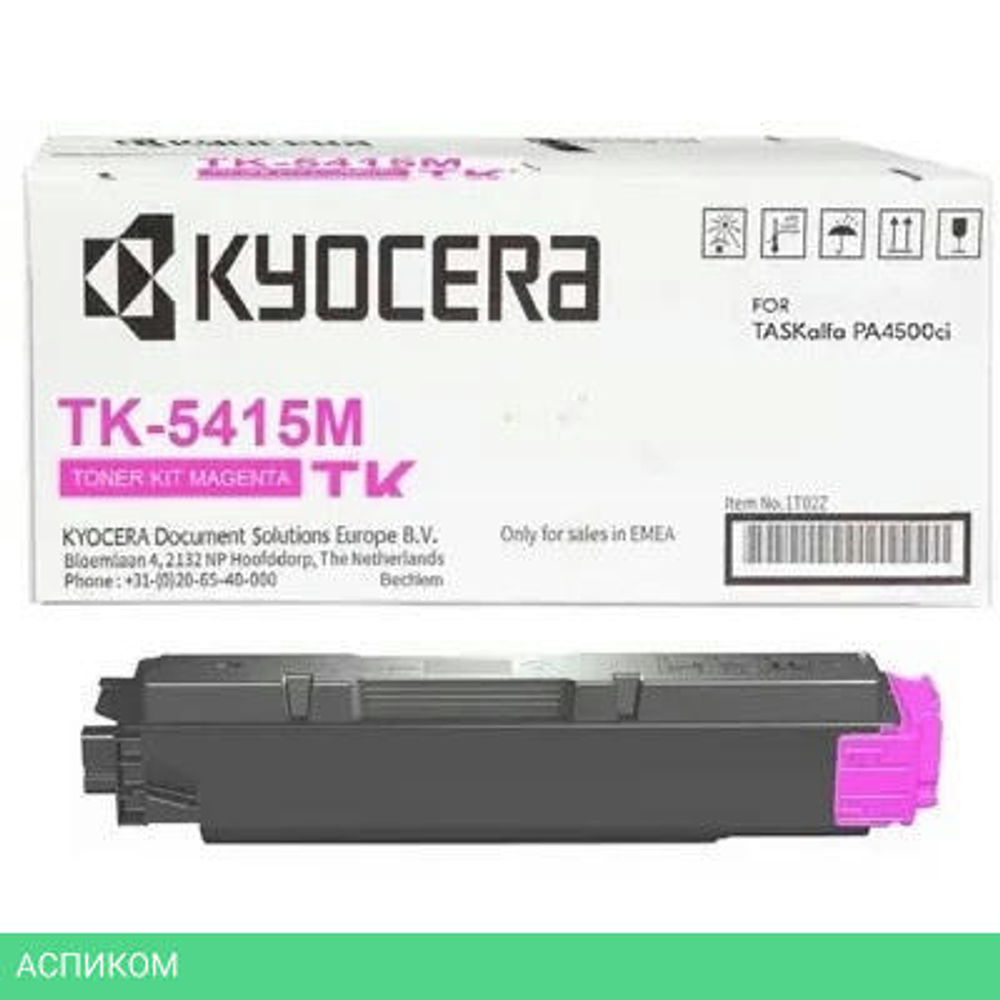 Тонер-картридж Kyocera TK-5415M пурпурный (1T02Z7BNL0)