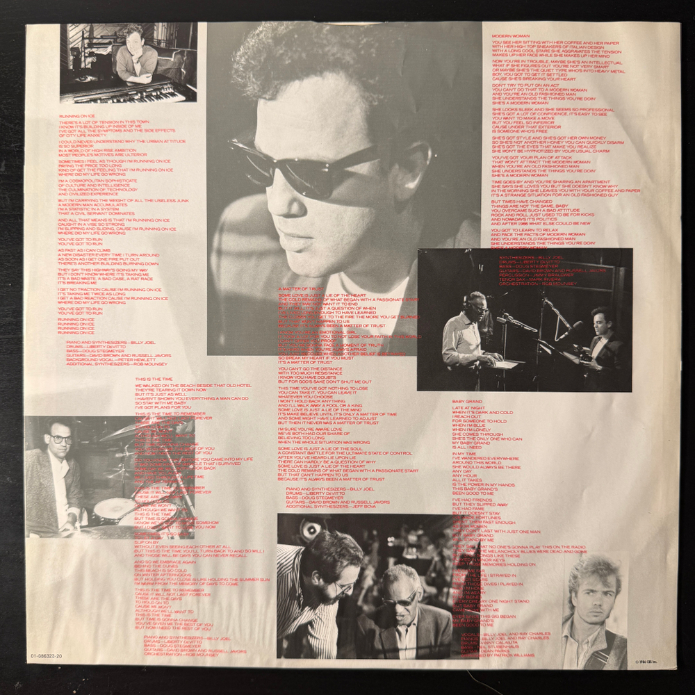 Billy Joel - The Bridge (Голландия 1986г.)