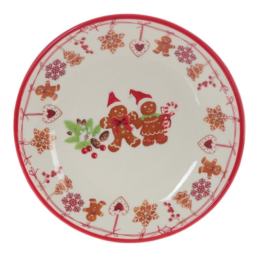 GAEM Чашка с блюдцем "Пряничное настроение", 400 мл, L16 W16 H8,5 см