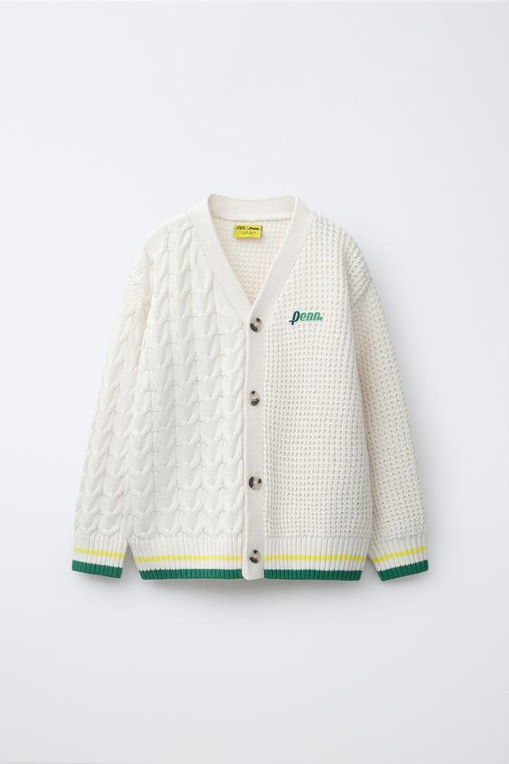 ZARA КАРДИГАН PENN ©, ЭКРЮ