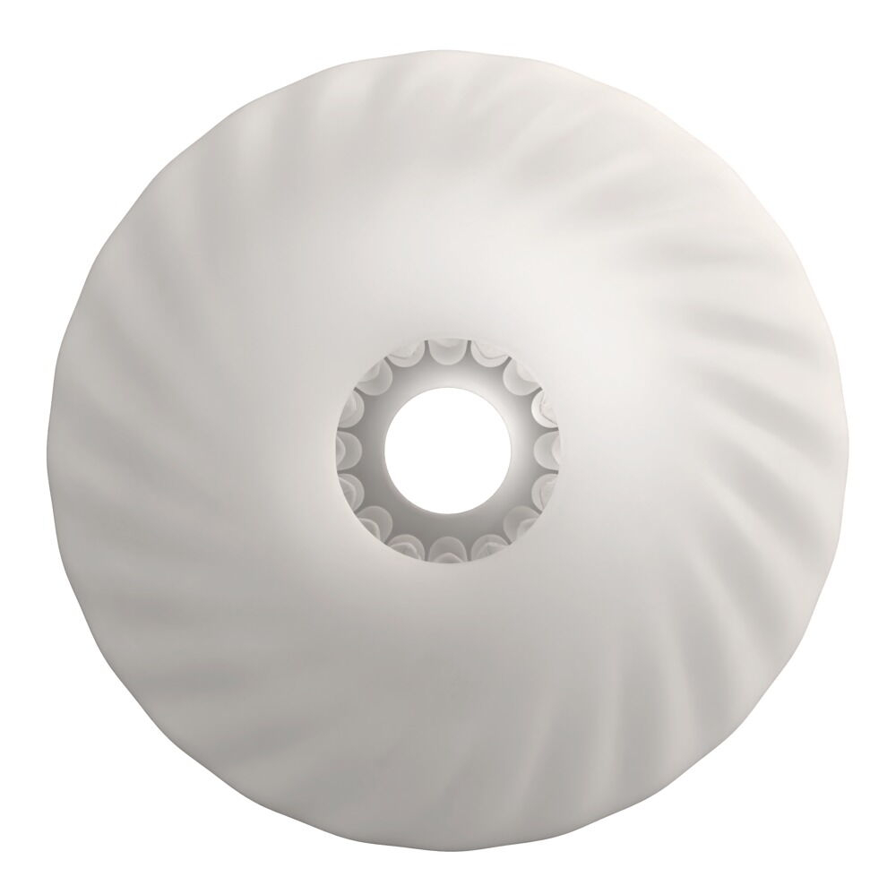 Мощный мастурбатор WYNE Masturbator 10 (Цвет: черный с белым)