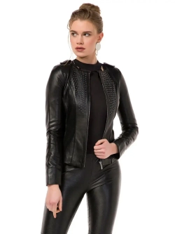Куртка женская из натуральной кожи