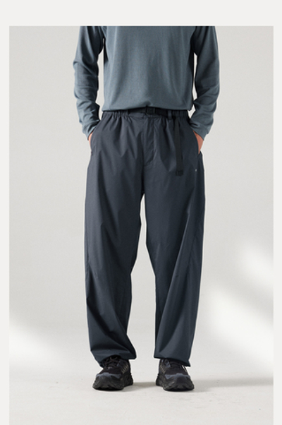 Брюки Nothomme Blue Spring/Summer New MICROFT Breathable Moisture-Permeable Suit Pants Floating Grid Sun-Protective Water-Repellent Lightweight