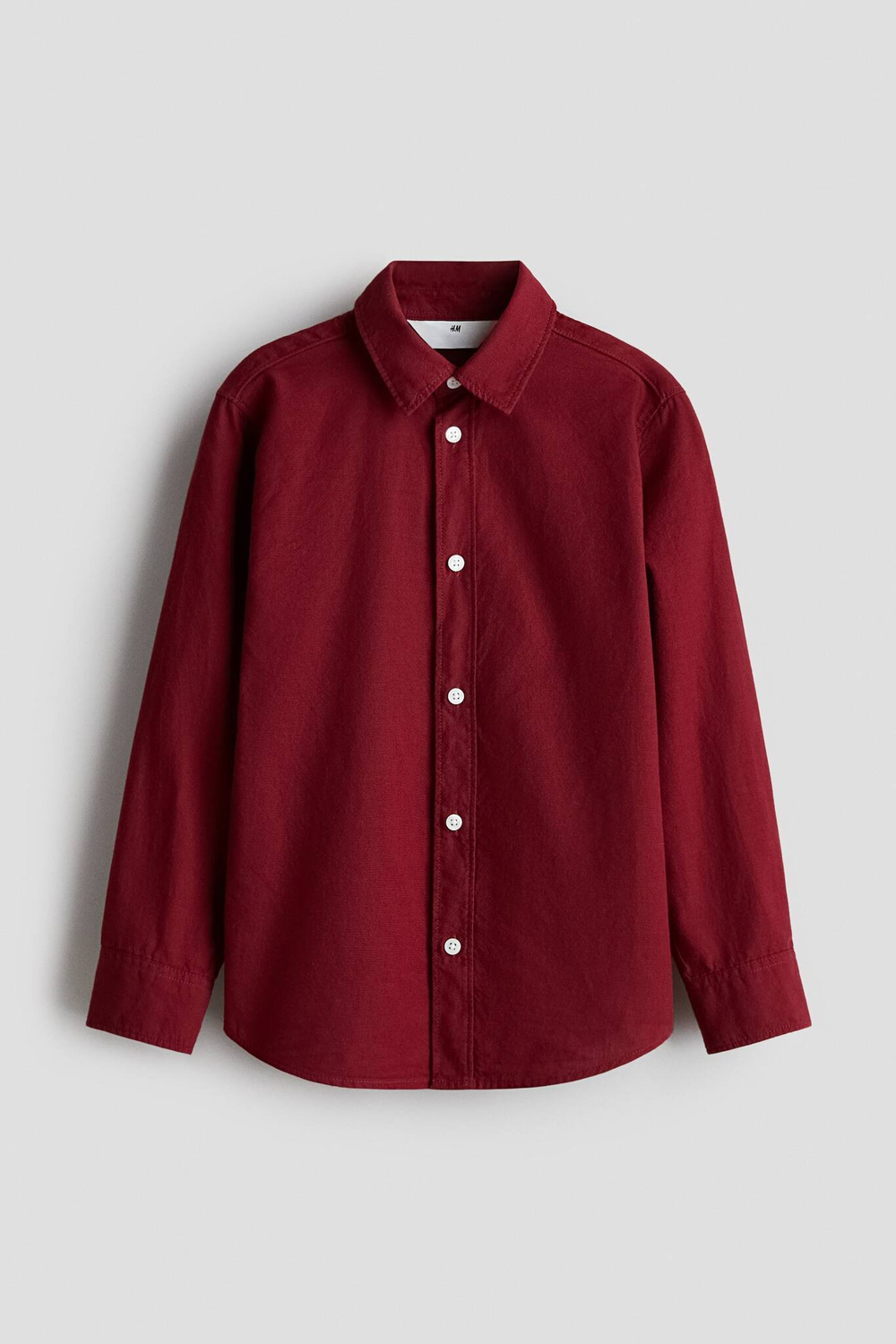 H&M Рубашка из хлопка, красный