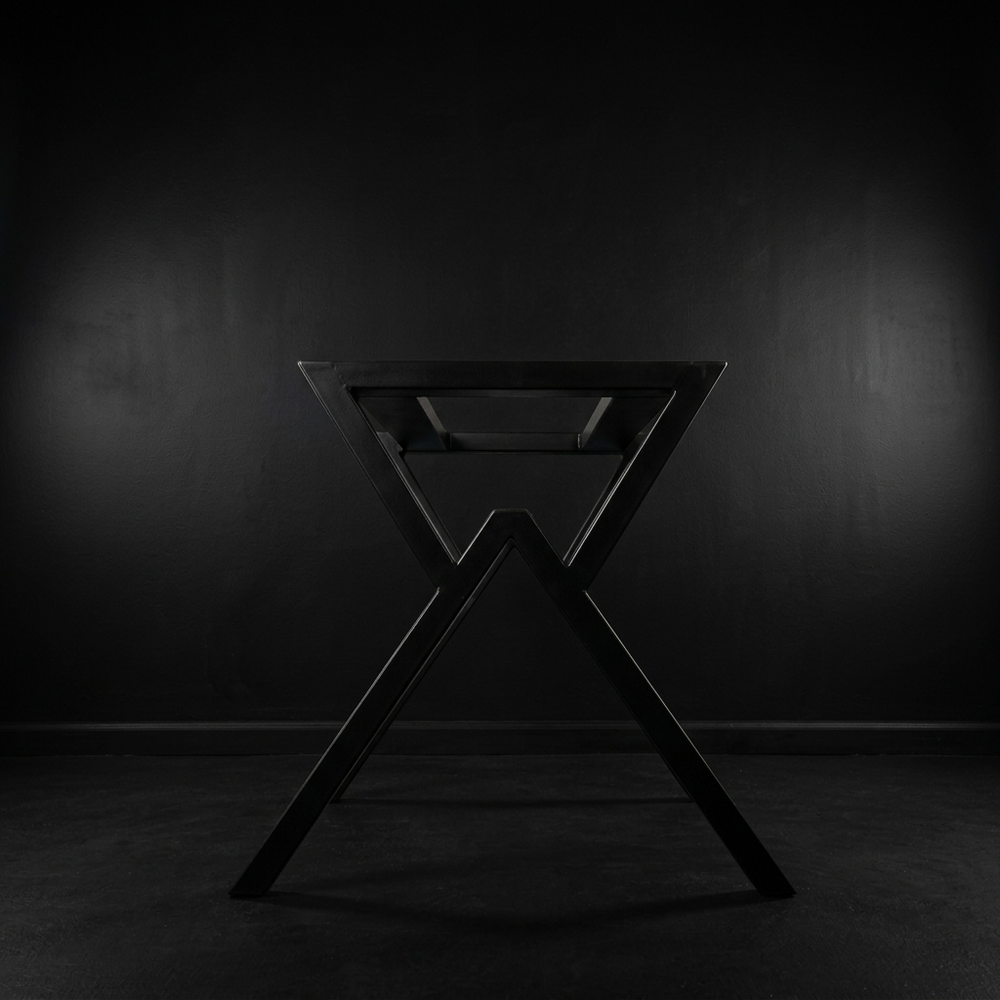 Подстолье из металла в стиле лофт №25