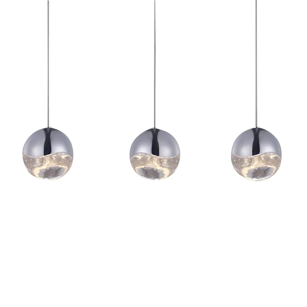 Подвесной светильник Globo 3 nickel