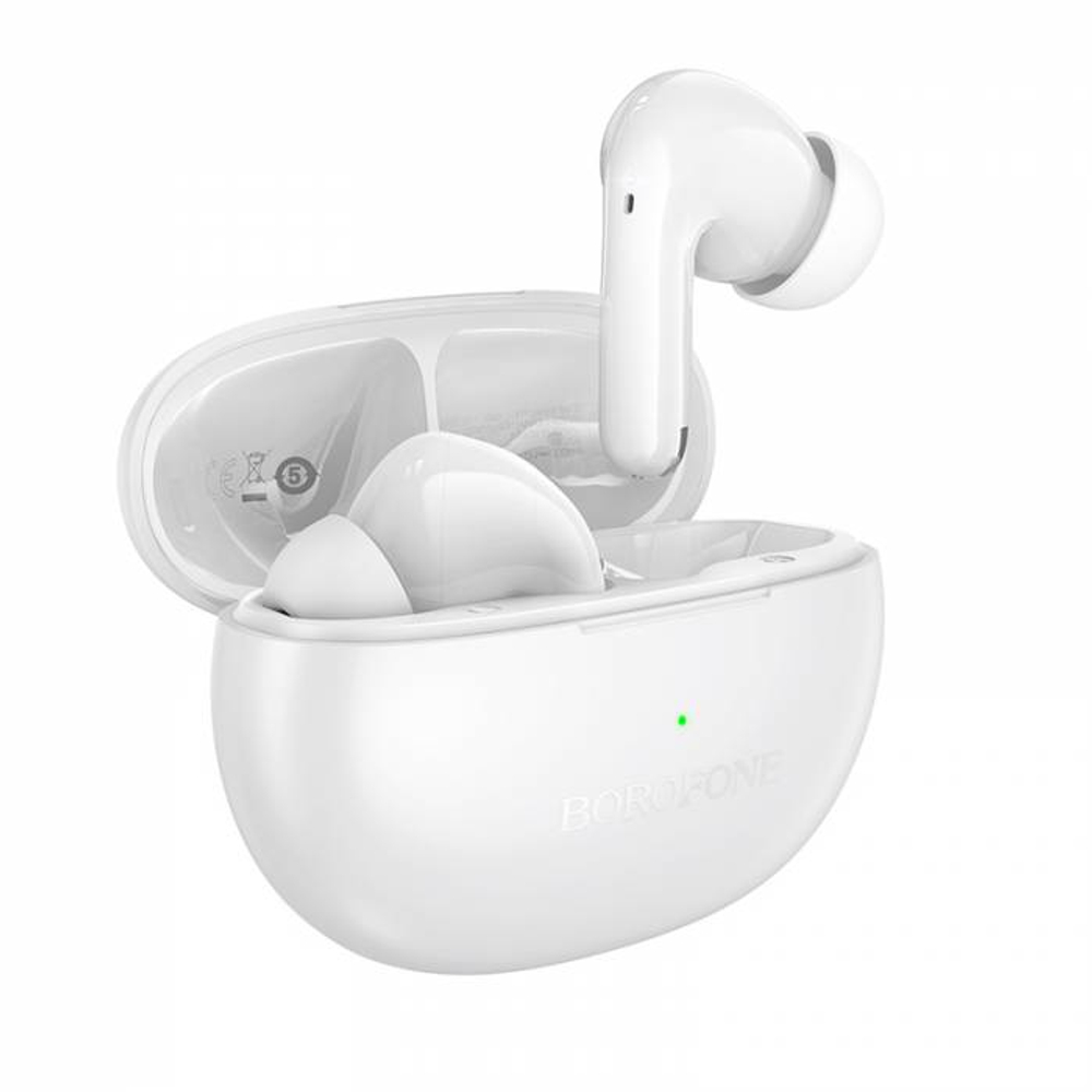 Borofone FQ16 Star ANC+ENC гарнитура с ИИ переводом (white)
