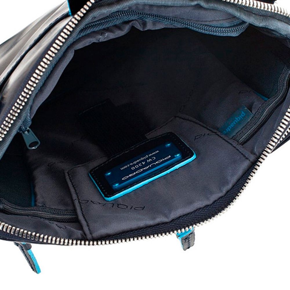 Сумка мужская Piquadro Blue Square синий телячья кожа (CA1816B2/BLU2) 4