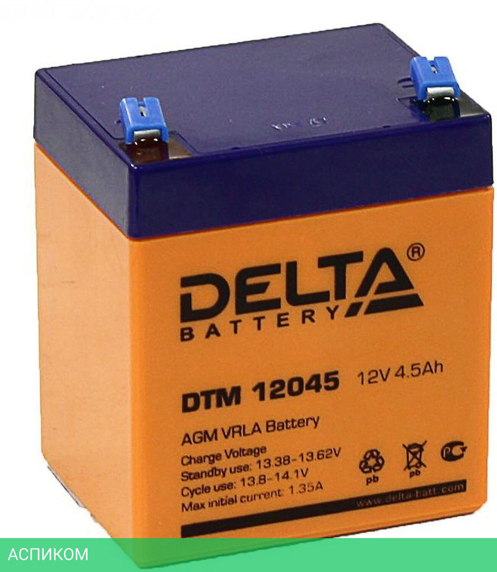 Аккумулятор для ИБП Delta DTM 12045