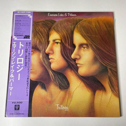 Винтажная виниловая пластинка LP Emerson, Lake and Palmer Trilogy (Japan 1976) (Obi) The Sheriff