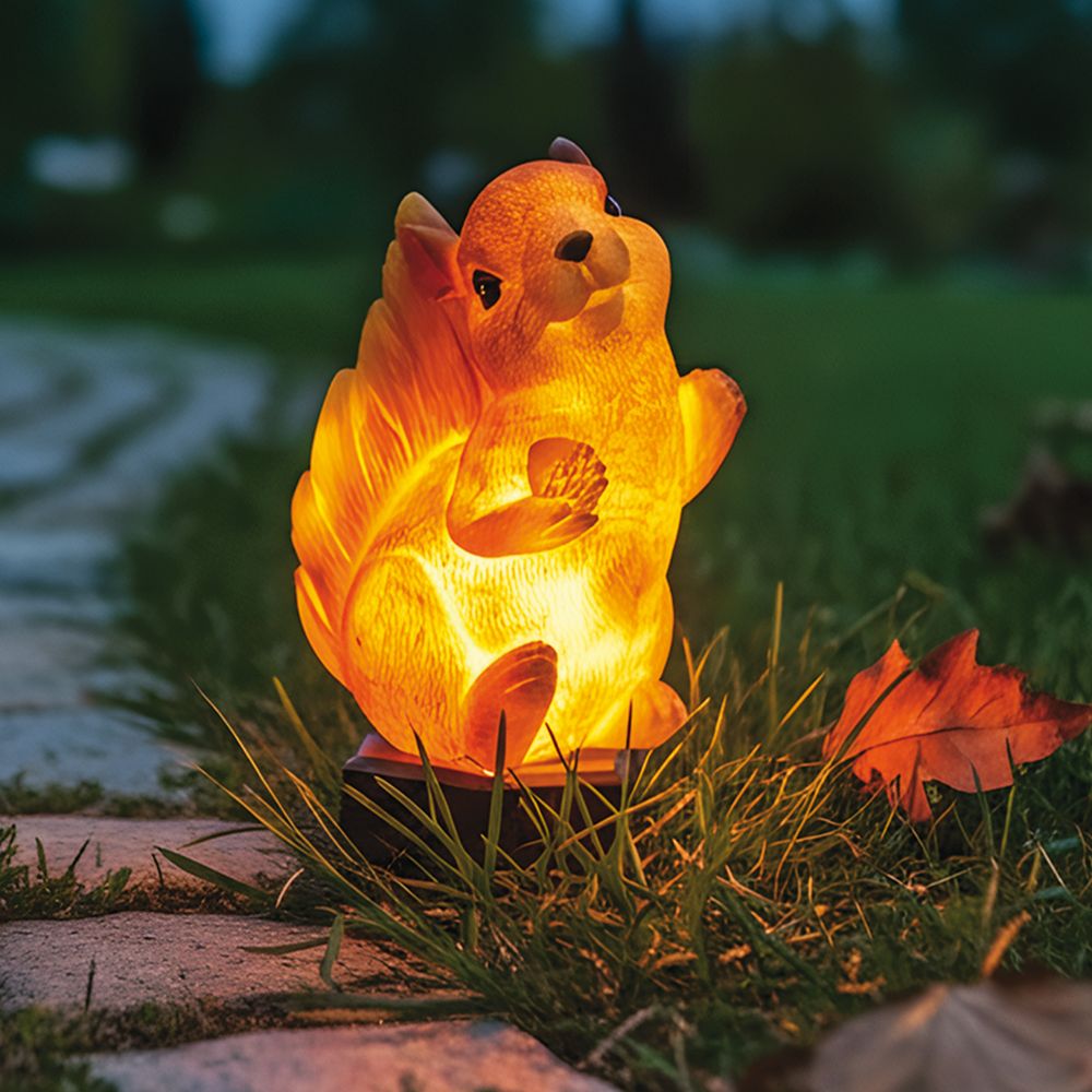 USL-S-835-PM410 SQUIRREL-1 Садовый светильник на солнечной батарее Белка-1. 1 светодиод. Теплый белый свет. 1xАAА Ni-Mh аккумулятор в-к. IP44. TM Uniel