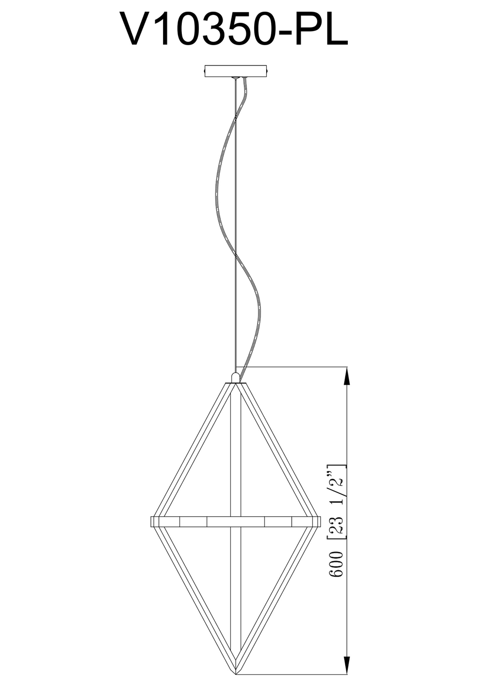 Светильник подвесной Moderli V10350-PL Grape