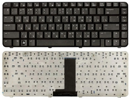 Клавиатура для ноутбука HP Compaq Presario CQ50 Series. Черная