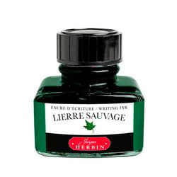 Чернила во флаконе Herbin 30 мл Lierre sauvage зеленые (13037T)