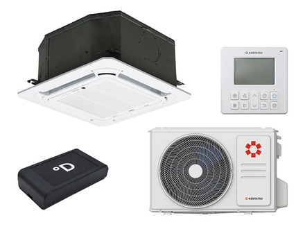Кассетный кондиционер Kentatsu KSZB-R/KSUNB kszb53hzan1r/ksunb53hzan1/kpu65-d