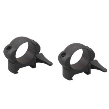 Быстросъемные кольца Vector Optics D25,4мм, стальные, Weaver, низкие, H17мм (SCSR-01P) рычажные