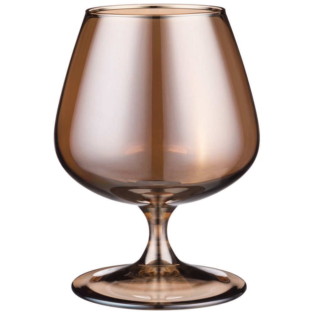 НАБОР БОКАЛОВ ДЛЯ БРЕНДИ ИЗ 6 ШТ "ГОРЬКИЙ ШОКОЛАД" 410 МЛ