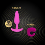 Gvibe Gring XL - Вибрирующее кольцо на палец 2 в 1, 5х3.7 см