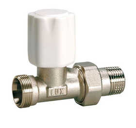 Кран ручной для радиатора верхний прямой 1/2* Luxor RD 11 (для труб из металлопласта)